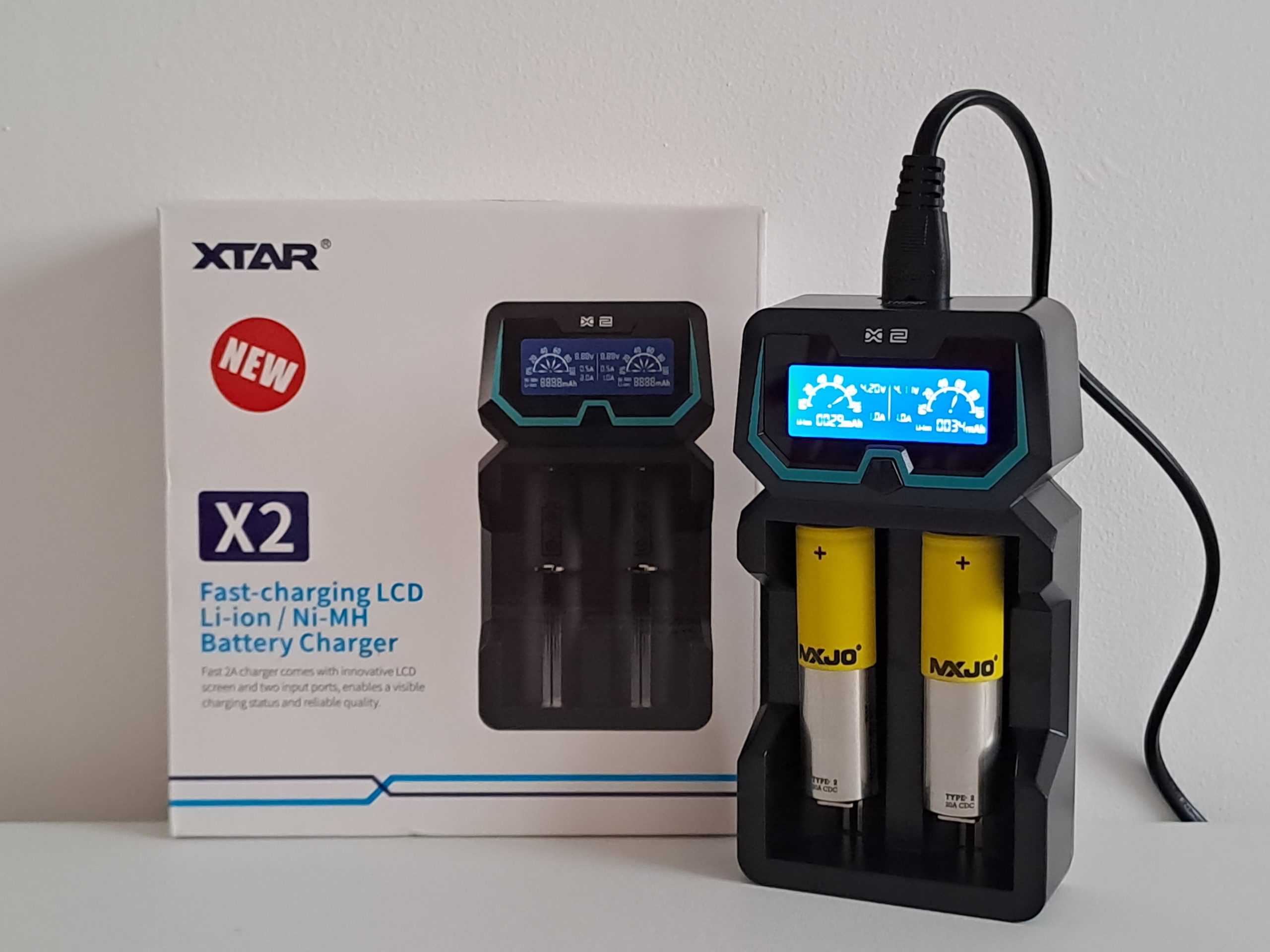 XTAR - Chargeur accus X2 Xtar